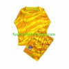 Fußballtrikots Atlético Madrid Torwart Kinder Orange 2023-2024 Langarm